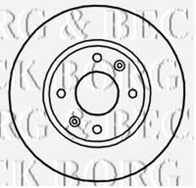 Тормозной диск BORG & BECK купить