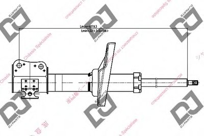 Амортизатор DJ PARTS купить