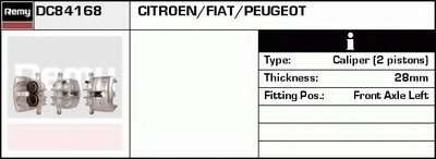 Тормозной суппорт Remanufactured REMY (Multiline) DELCO REMY