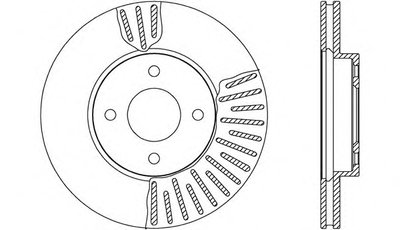 Тормозной диск ADAPTIVE OPEN PARTS купить