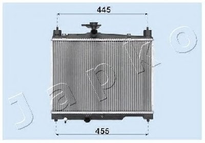 Радиатор, охлаждение двигателя JAPKO купить