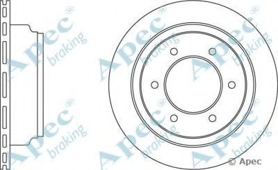 Тормозной диск APEC braking купить