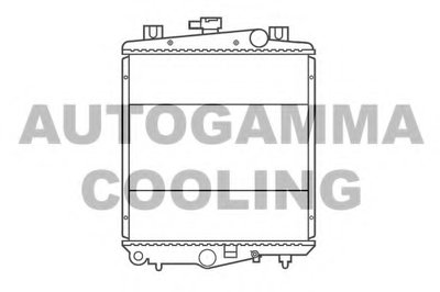 Радиатор, охлаждение двигателя AUTOGAMMA купить