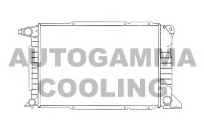 Радиатор, охлаждение двигателя AUTOGAMMA купить