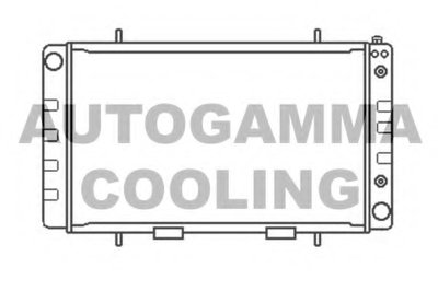 Радиатор, охлаждение двигателя AUTOGAMMA купить