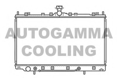 Радиатор, охлаждение двигателя AUTOGAMMA купить