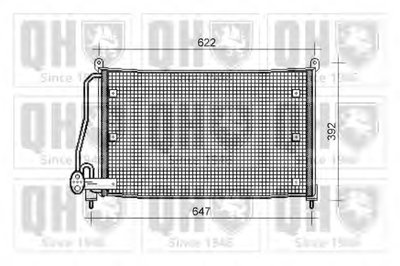 Конденсатор, кондиционер QUINTON HAZELL купить