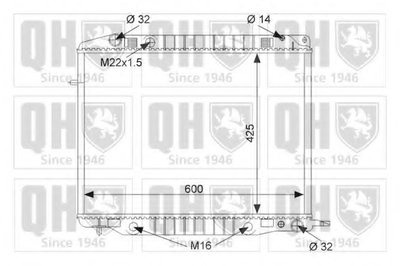 Радиатор, охлаждение двигателя QUINTON HAZELL купить