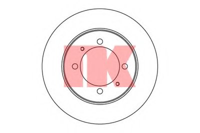 Тормозной диск NK купить