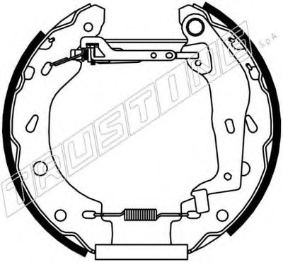 Комплект тормозных колодок FAST KIT TRUSTING купить