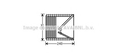 Испаритель, кондиционер AVA QUALITY COOLING