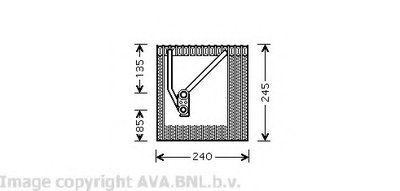 Испаритель, кондиционер AVA QUALITY COOLING