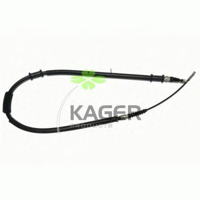 Трос, стояночная тормозная система KAGER