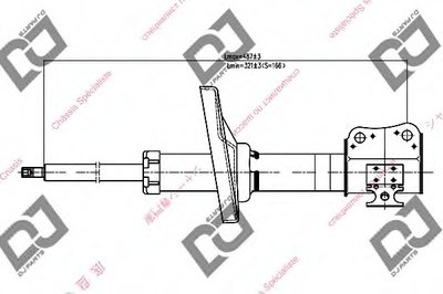 Амортизатор DJ PARTS купить