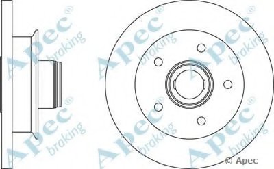 Тормозной диск APEC braking купить