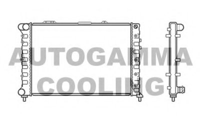 Радиатор, охлаждение двигателя AUTOGAMMA купить