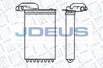 Теплообменник, отопление салона JDEUS