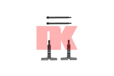 Комплектующие, колодки дискового тормоза NK