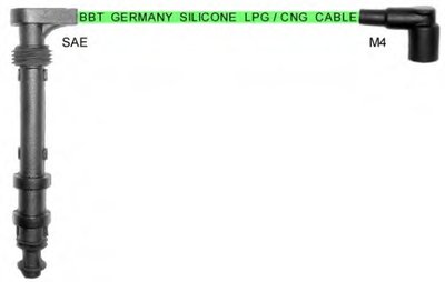 Комплект проводов зажигания LPG/CNG High Temperature BBT