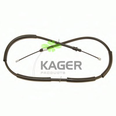 Трос, стояночная тормозная система KAGER