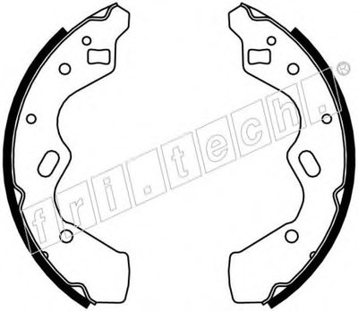 Комплект тормозных колодок fri.tech. купить