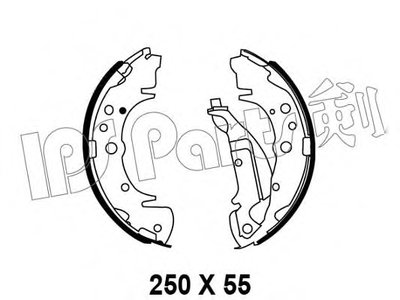 Тормозные колодки IPS Parts IPS Parts купить