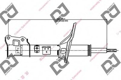 Амортизатор DJ PARTS купить