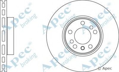 Тормозной диск APEC braking купить