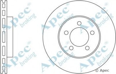 Тормозной диск APEC braking купить