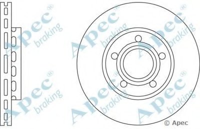 Тормозной диск APEC braking купить