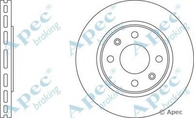 Тормозной диск APEC braking купить