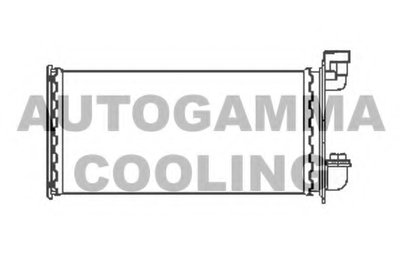 Теплообменник, отопление салона AUTOGAMMA