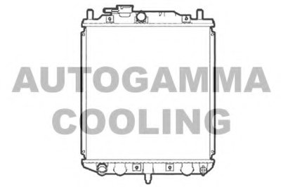 Радиатор, охлаждение двигателя AUTOGAMMA купить