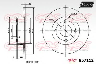 Тормозной диск R+ (Regular Plus) MAXTECH купить