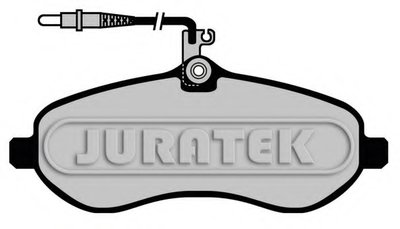 Комплект тормозных колодок, дисковый тормоз JURATEK