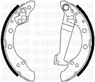 Комплект тормозных колодок METELLI купить