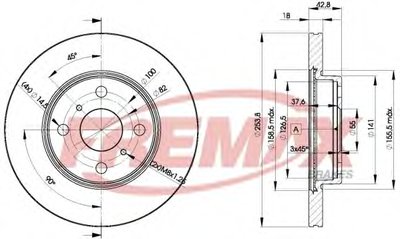 Тормозной диск Premium Carbon + FREMAX купить