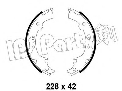 Тормозные колодки IPS Parts IPS Parts купить