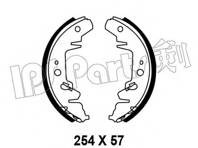 Тормозные колодки IPS Parts IPS Parts купить