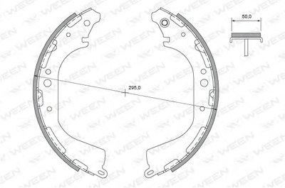 Комплект тормозных колодок WEEN купить