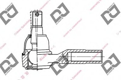 Наконечник поперечной рулевой тяги DJ PARTS