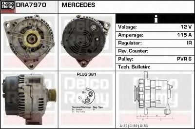 Генератор Remanufactured REMY (Light Duty) DELCO REMY купить