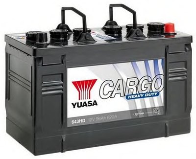 Стартерная аккумуляторная батарея Cargo Heavy Duty Batteries (HD) YUASA купить