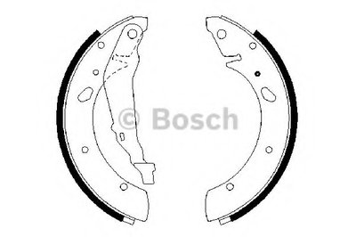 Комплект тормозных колодок BOSCH