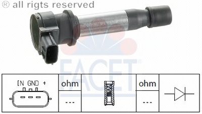 Катушка зажигания FACET купить