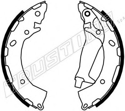 Комплект тормозных колодок TRUSTING купить