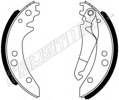 Комплект тормозных колодок TRUSTING купить