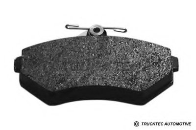 Комплект тормозных колодок, дисковый тормоз TRUCKTEC AUTOMOTIVE