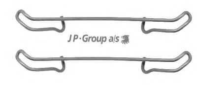 Комплектующие, колодки дискового тормоза QH JP GROUP