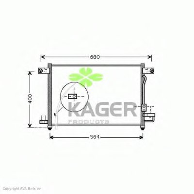 Конденсатор, кондиционер KAGER купить